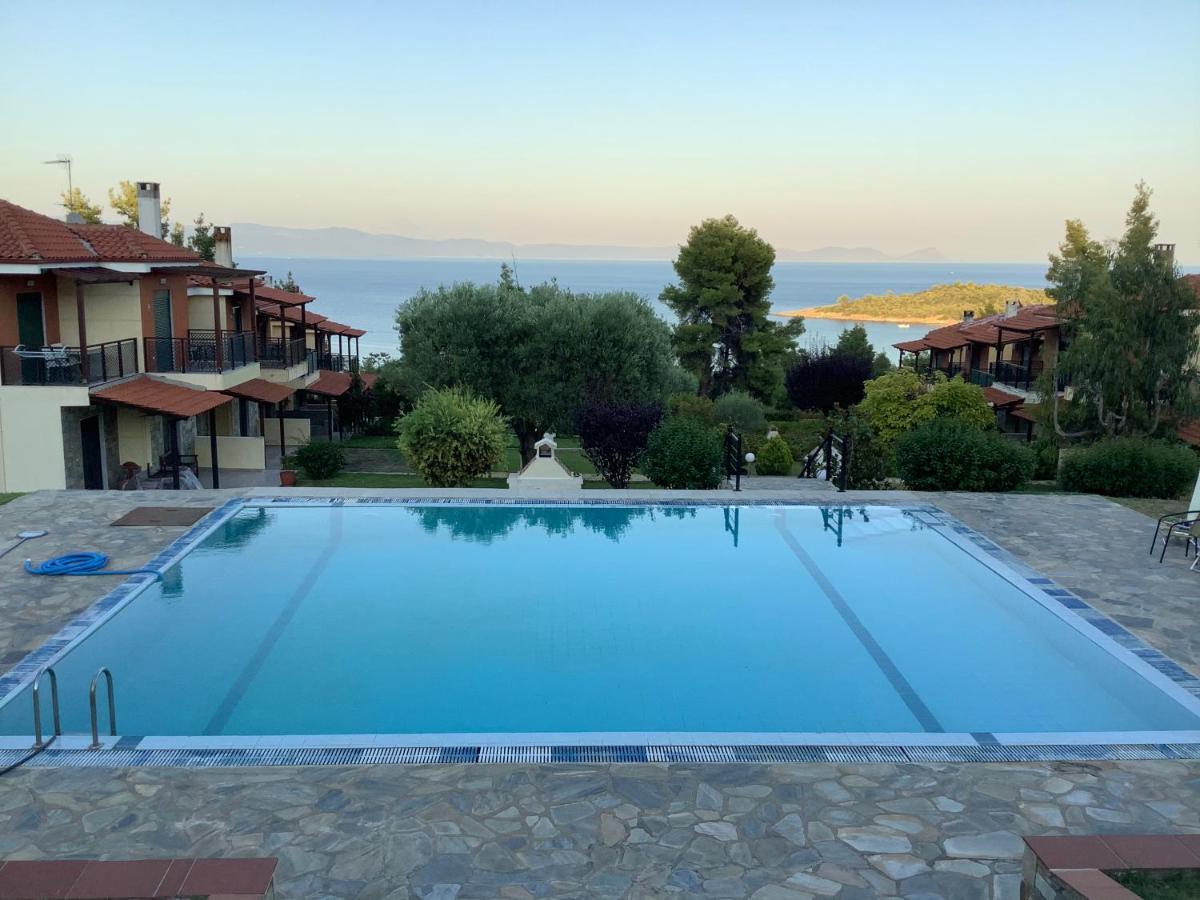 Amazing Villa With Views Sea In Paliouri Exterior foto