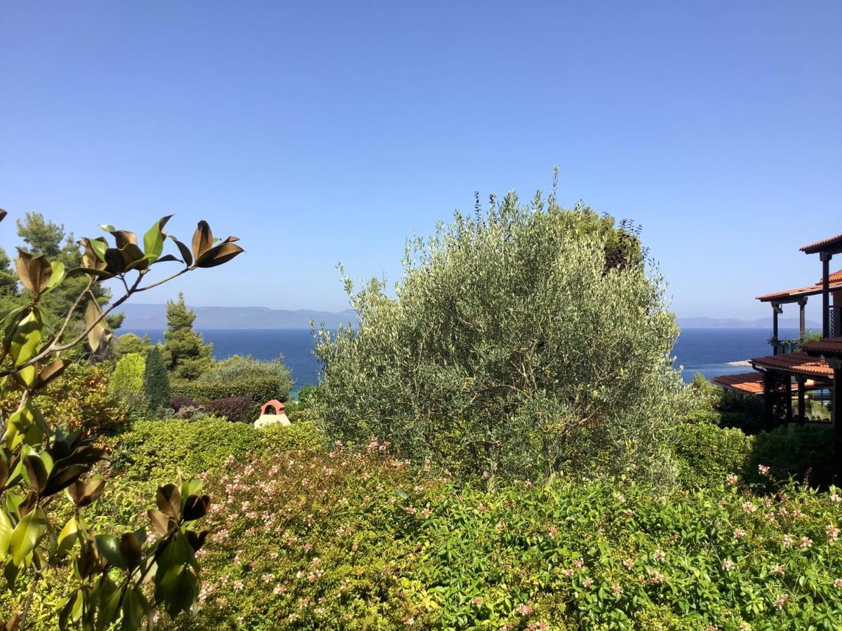 Amazing Villa With Views Sea In Paliouri Exterior foto